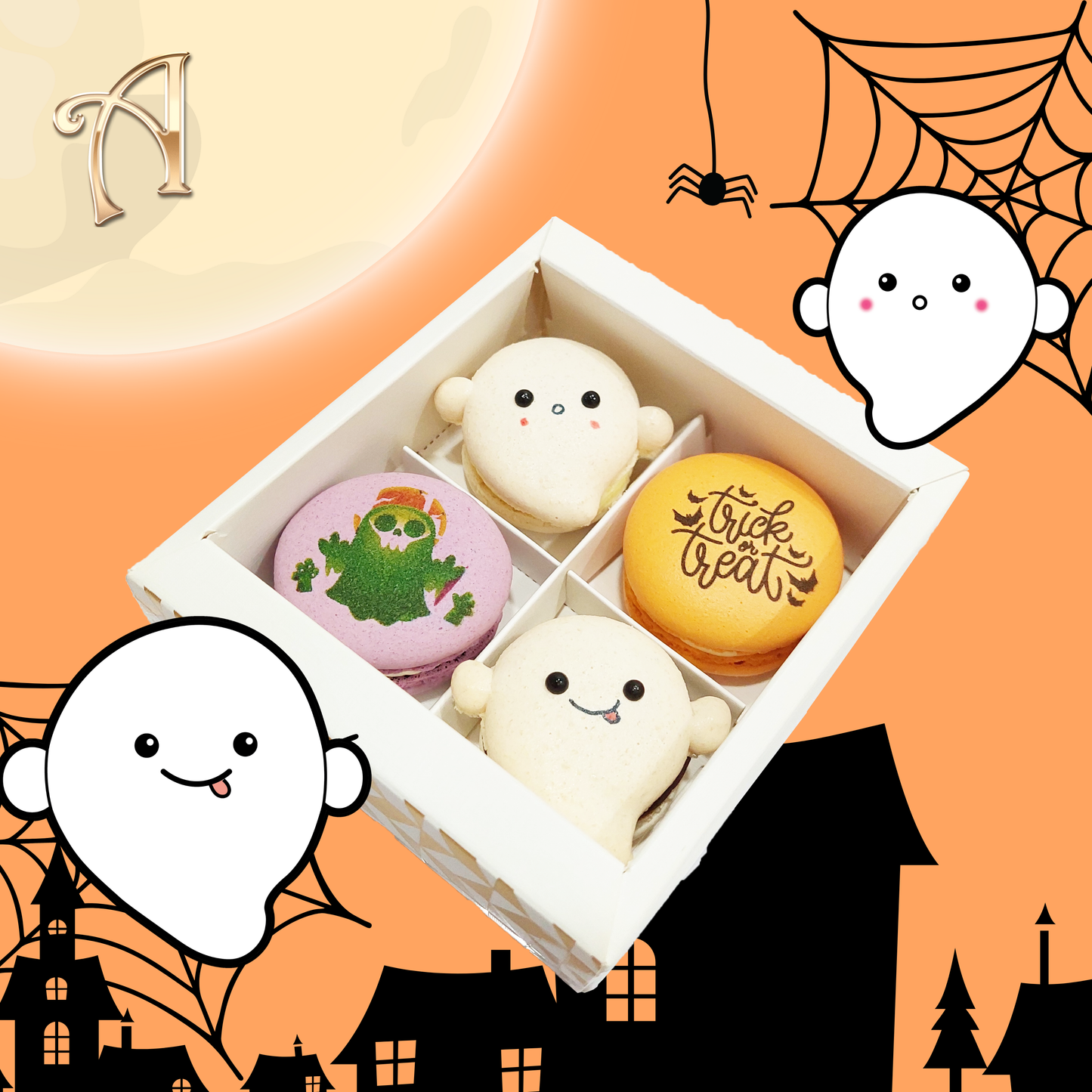 6PCS Macarons in Gift Box (Classic 1) | Special Price Rp79.000