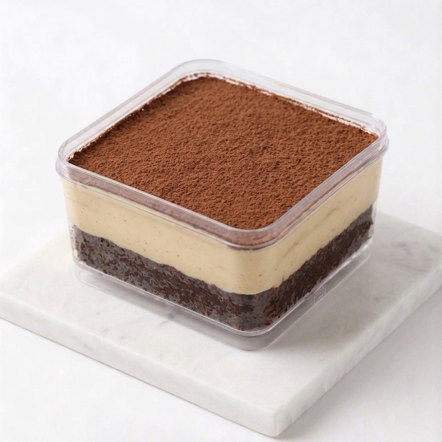 Tiramisu Brownies Cake | Dessert Box | Special Price Rp99.000