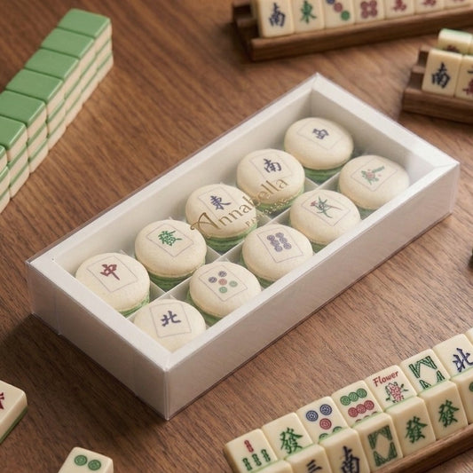 10PCS Mahjong Macarons in Gift Box | Limited Edition | Special Price Rp199.000