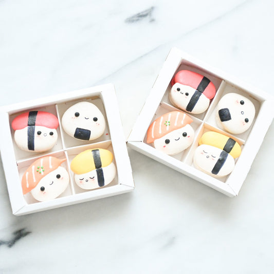 4PCS Sushi Macaron In Gift Box | Special Price Rp118.000
