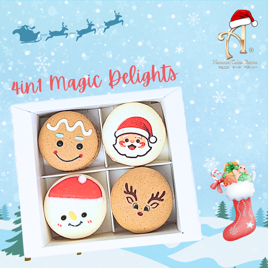 Pre Order Ho ho ho! | Merry Christmas | 4pcs Magic Delights in gift box | Special Price Rp.118,000