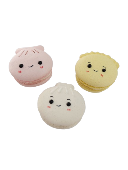 3PCS Dimsum Macarons in Gift Box | Special Price Rp48.000