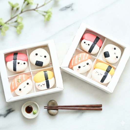 4PCS Sushi Macaron In Gift Box | Special Price Rp118.000