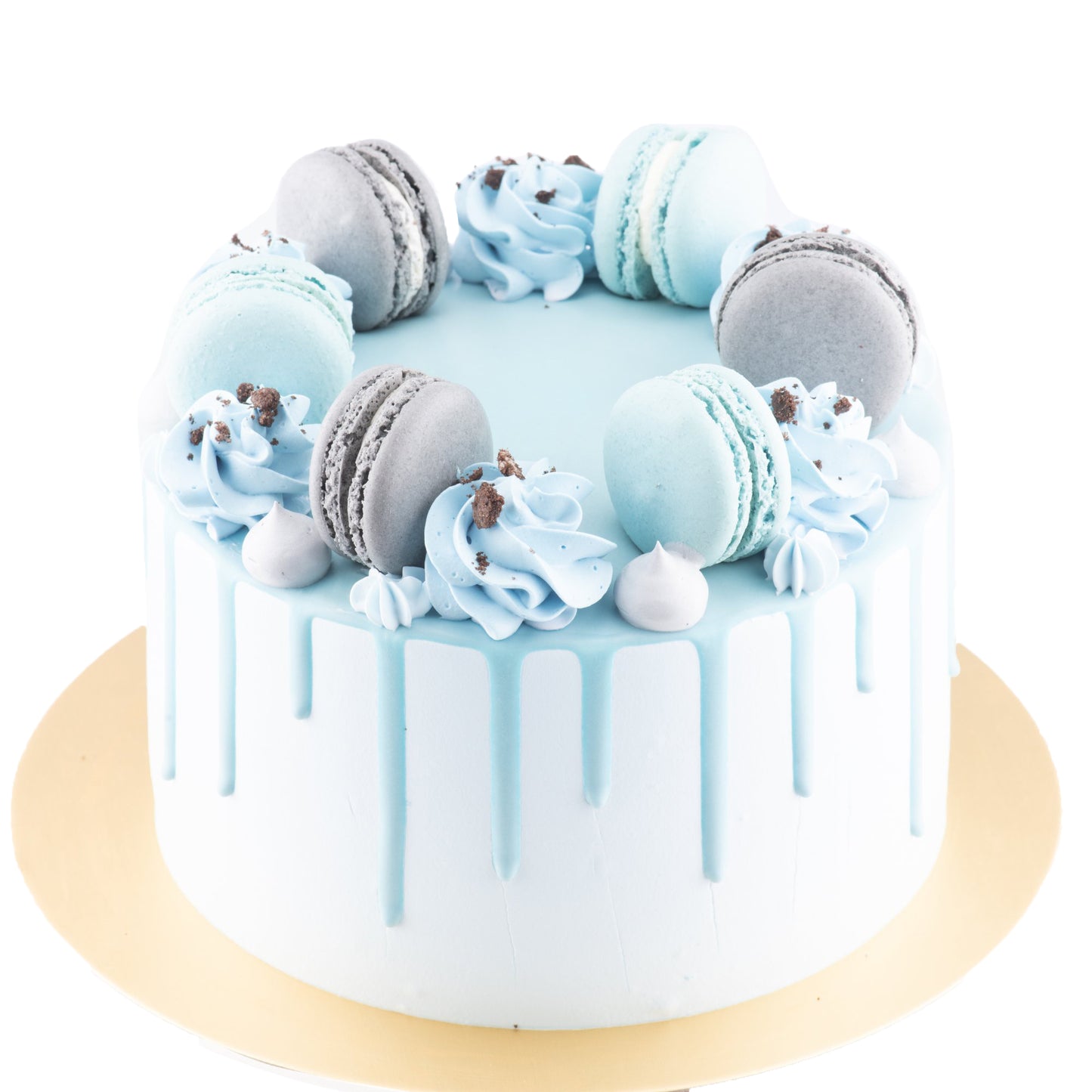 Cookies & Cream Cake | Pre-order H-3 | 6PCS Macarons included | 16cm | Special Price Rp399.000