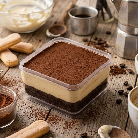 Tiramisu Brownies Cake | Dessert Box | Special Price Rp99.000