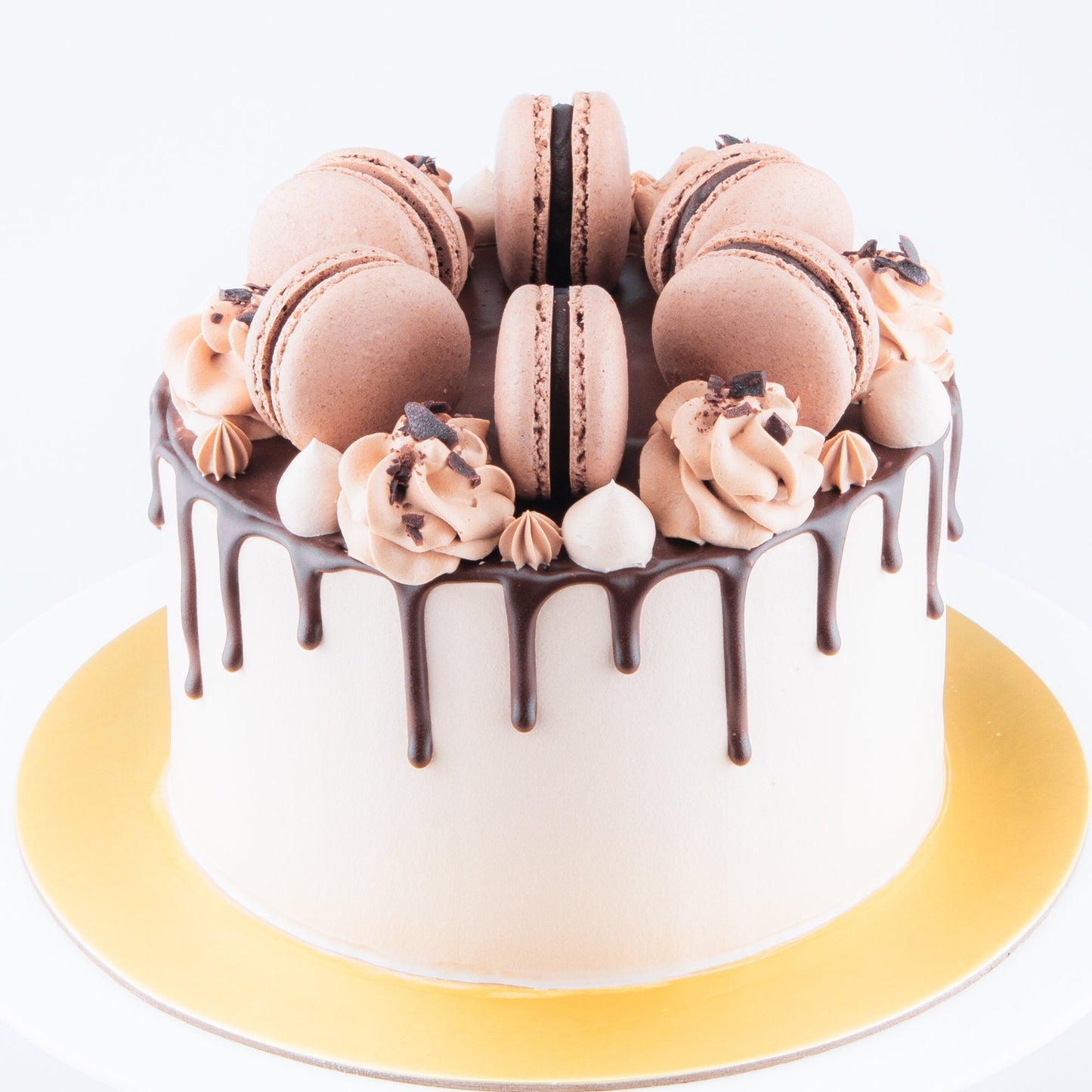 Chocolate Truffle Cake | Pre-order H-3 | 6PCS Macarons included | 16cm | Special Price Rp399.000