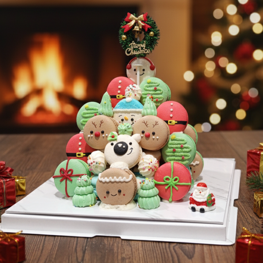 Pre Order Ho ho ho! | Merry Christmas | Magical Macaron Tower | Special Price Rp.999,000