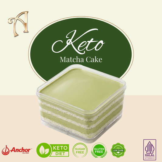 Matcha Cake | Keto Friendly | Sugar Free | Gluten Free | Low Carb | Special Price Rp115.000