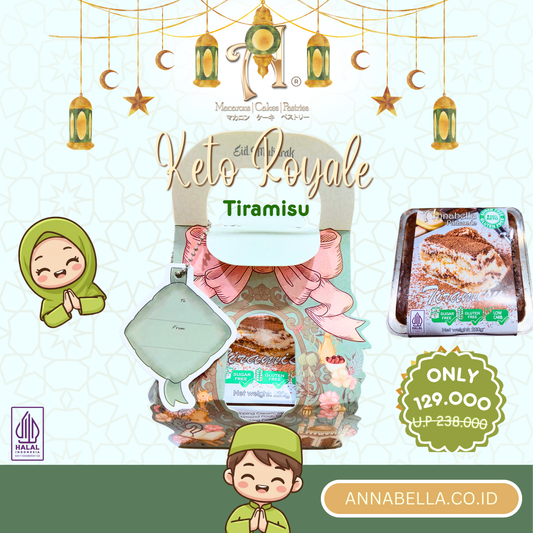 Pre Order Hamper Idul Fitri | Royale Keto Tiramisu | Special Price Rp. 129,000