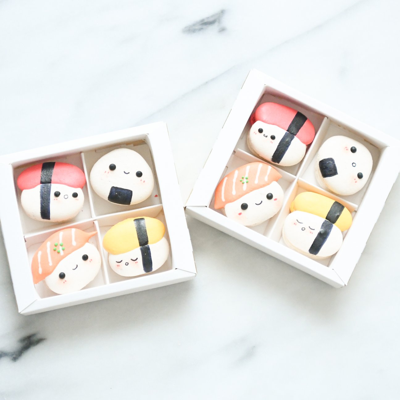 4PCS Sushi Macaron In Gift Box | Special Price Rp118.000